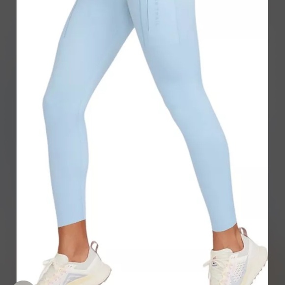 NIKE DRI-FIT GO TRAIL BLUE 7/8 TIGHTS / LEGGINGS SIZE - LARGE COMPRESSION- NWT - Picture 4 of 5